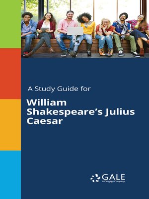 cover image of A Study Guide for William Shakespeare's "Julius Caesar"